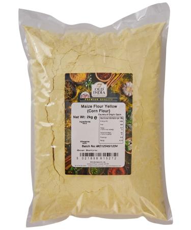 Old India Maize Flour Yellow (Corn Flour) 2kg 2 kg
