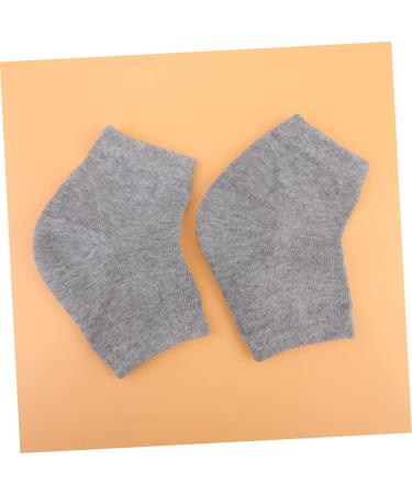 PLAFOPE 4 Pairs Anti-Crack Socks Feet Care Socks Men Socks Gel Spa Socks Heel Sleeves Ankle Socks Spa Gel Socks Anti Crack Heel Socks Mens Sock Feet Repair Socks Foot Socks Man Socks - Buy Online on SooperMarket.com