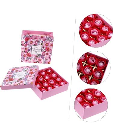 Didiseaon 2 Boxes Rose Soap Floral Scented Rose Body Shower Soap Bath Soap Scented Soaps Rose Body Soap Floral Soap Flowers - Buy Online on SooperMarket.com