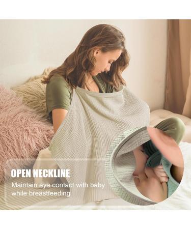 Uningyi Breastfeeding Towel | 360 Full Privacy Soft Cover for Comfortable Nursing - Buy Online on SooperMarket.com
