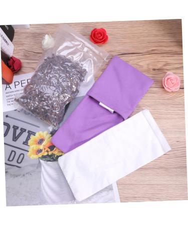 minkissy Forehead Pillow Eye Cushion Organic Flax Eye Pillows Microwavable Heated Eye Masks Relaxation Eye Masks Hot Compress Eye Pillow Sleeping Eye Pillow Yoga Leather Size 1 Purple - Buy Online on SooperMarket.com