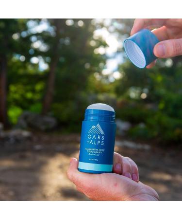 Oars + Alps Aluminum Free Deodorant for Men and Women Dermatologist Tested and Made with Clean Ingredients Aspen Air 2 Pack 2.6 Oz Each 2ct - Aspen Air 2.6 Ounce (Pack of 2) - Buy Online on SooperMarket.com
