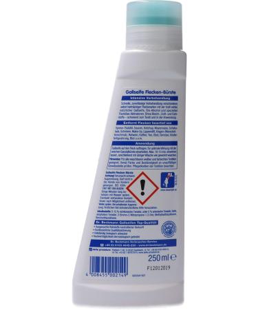 Dr. Beckmann Gall Soap Stain Brush 3-Pack (250ml each) - Natural Gall Soap & Soft Brush for Effective Stain Removal - Buy Online on SooperMarket.com