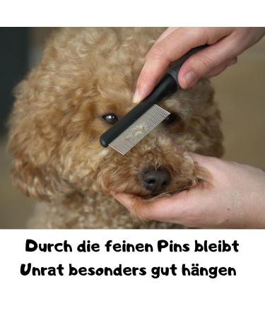 Moki Bear Flea Comb & Lice Comb for Cats & Dogs | Professional Anti-Flea & Lice Tool - Buy Online on SooperMarket.com