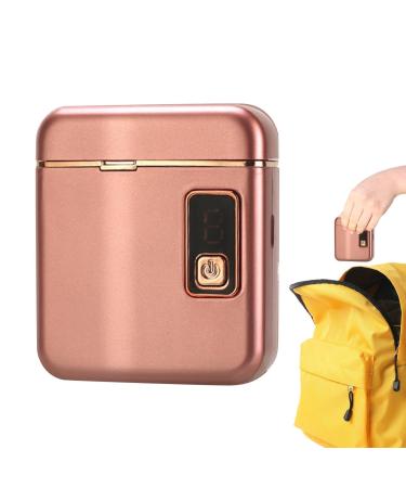 Auto Nail Clippers 3 Modes Adjustable Electric Manicure Pedicure Tool for Seniors Electric Manicure Pedicure Tool Quiet Nail Cutter Scissors with Storage Light for Fingernails Rose Gold