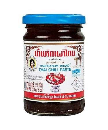 Maepranom Thai Chili Paste (namprik pao) 228g
