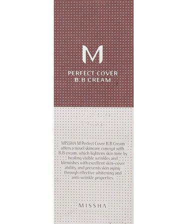 Buy MISSHA M Perfect Cover BB Cream SPF42/PA+++ No.23 - Natural Beige 20 ml | International Shipping - Buy Online on SooperMarket.com