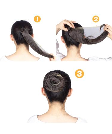 24PCS Blonde Hair Net WeKen Individual Package 20 Inches Invisible Elastic Edge Mesh Bun Nets for Food Service, Ballet, Sleeping, Women, and Wigs - Buy Online on SooperMarket.com