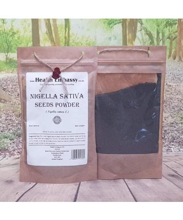 Health Embassy Nigella Sativa Seeds Powder 200g - Black Seed Cumin Powder - Buy Online on SooperMarket.com