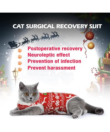 Hipet Cat Surgical Recovery Suit for Abdominal Wounds & Skin Diseases - E-Collar Alternative, Anti-Licking Vest Shirt - Size L - Buy Online on SooperMarket.com