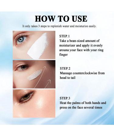 5 in 1 Moisturiser Face Women 24-Hours Hydration Anti Wrinkle Face Cream Anti Redness Cream for Face Anti Aging Face Cream with Vitamin C Nicotinamide Spot Cream Fast-Absorbing &Non-Greasy Formula - Buy Online on SooperMarket.com