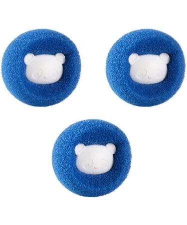 6-Pack Laundry Ball decontamination Hair Clip Hair Remover Clothes Filter Ball Reusable Cleaning Ball Cleaning Hair Adhesive 6blue - Buy Online on SooperMarket.com