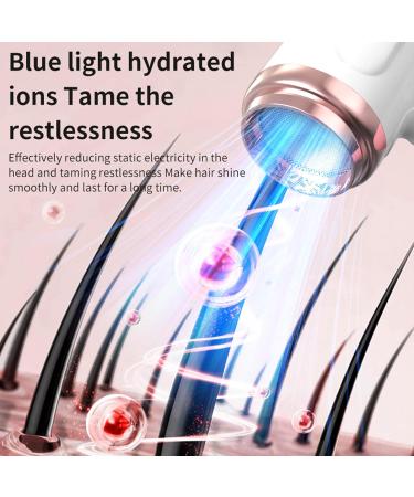 Cordless Hair Dryer 200W Fast Hair Drying Hot Cold Hair Dryer with USB Rechargeable Portable Blow Dryer for Dormitory Students Travel (US Plug) US Plug White - Buy Online on SooperMarket.com
