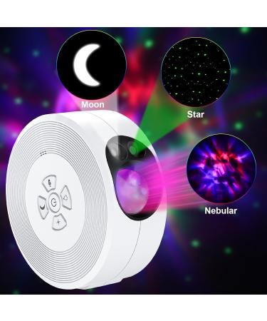 Vuenicee Starry Sky Projector - 360 Galaxy Projector with Remote & Timer | LED Night Light for Kids & Adults - Buy Online on SooperMarket.com