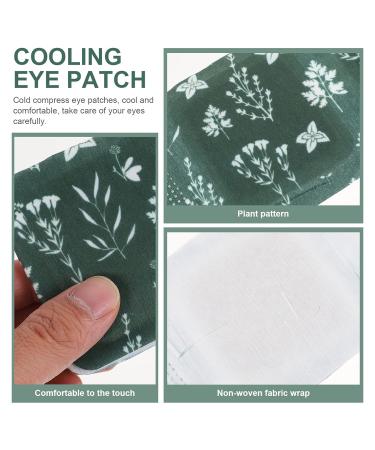 Healifty 5Pcs Chinese Medicine Wormwood Steam Eye Masks - Relieve Eye Fatigue and Puffy Eyes with Moist Heating Pads (Green) - Buy Online on SooperMarket.com