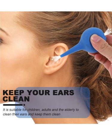 FOMIYES Ear Cleaning Tool 2Pcs - Squeeze Bulb Syringe Ear Cleaners for Adults (Assorted Color) - Handheld Ear Cleaning Bulb - Buy Online on SooperMarket.com