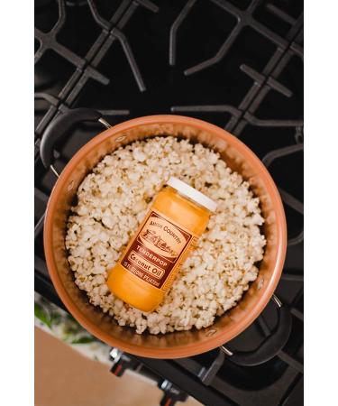 Amish Country Popcorn Coconut Oil - 15 oz | Non-GMO & Gluten Free | 15 Fl Oz (Pack of 1) - Buy Online on SooperMarket.com
