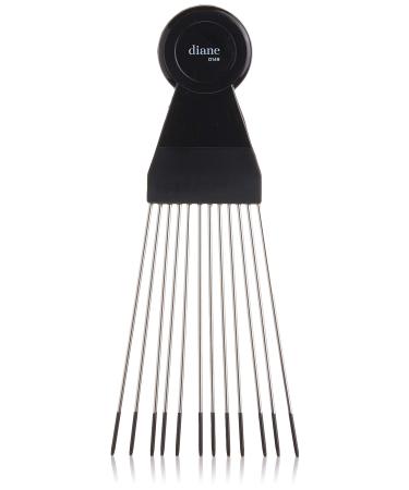 Diane Fan pik comb, Black, Large (D149) 1 combs