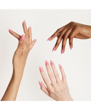 Mylee French Me Kit: Salon Quality French Manicure at Home with White & Nude Gel Nail Polish + Clear Silicone Stamper - Buy Online on SooperMarket.com