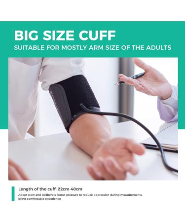 Automatic Upper Arm Blood Pressure Monitor with Adjustable Cuff, Backlit Display, 2 Users Memory - Includes Charging Cord | 240 Sets Memory - Buy Online on SooperMarket.com