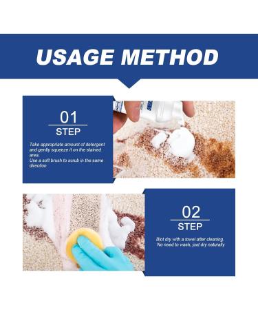 Clothing Dry Foam Cleaner Clothing Dry Cleaning Spray Dry Foam Cleaner Stain Remover Clothes Multi-Purpose Dry Cleaning Clothing Cleansing Foam Rinse-Free Agent (3pcs) - Buy Online on SooperMarket.com