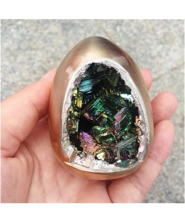 Crystal Beautiful Bismuth StonesCrystal Iridescent Minerals Home Furnishing Articles 1pcs 350-400g - Buy Online on SooperMarket.com