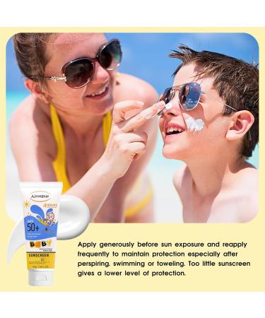 Organic Scent Free Sunscreen SPF 50+ Moisturizing Suncream SPF 50+ Organic Sun Cream SPF 50 Face Sun Screen Long Lasting UVA/UVB Sun Protection Sensitive Skin Not Greasy 45g - Buy Online on SooperMarket.com