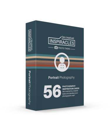 Photography Inspiration Cards, Camera Accessories - XL Card Deck, Photographer Gifts, DSLR Accessory, Photography Accessories, with Camera Cheat Sheet, Portrait Photography Edition