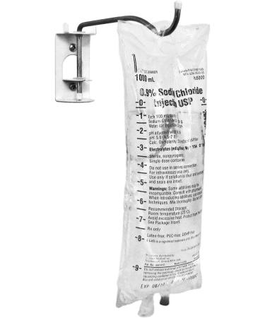 Pivoting Wall Mount IV Hook for Easy Installation - Buy Online on SooperMarket.com