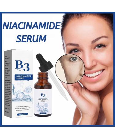 Niacinamide 5% Serum Anti Aging Serum Hyaluronic Acid For Face Hydrated Dark Spot Remover Brightening Serum for Blemish-Prone Dull Skin Face Serum for Women Men Skin Care - Buy Online on SooperMarket.com