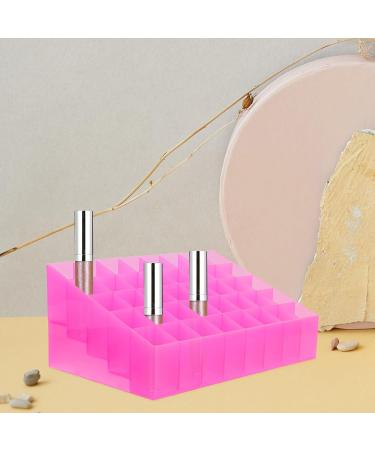 Shop Cabilock 40 Box Lipstick Holder - Pink Cosmetic Organizer & Jewelry Storage Case for International Shipping - Buy Online on SooperMarket.com