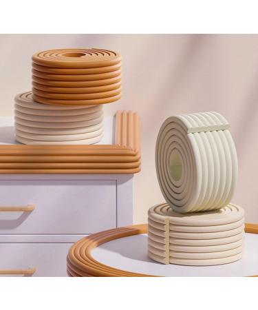 M2cbridge Baby Safety Bumper Edge and Corner Guard 6.5 Ft - Rice White DIY Protection - Buy Online on SooperMarket.com