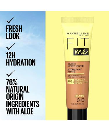 Maybelline Fit Me Tinted Moisturizer 115 - Natural Coverage Face Makeup (1 Count) - Buy Online on SooperMarket.com