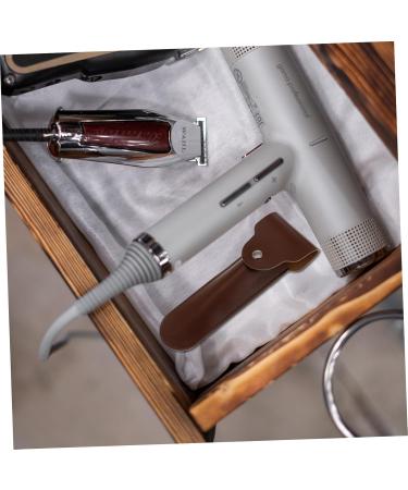 Beavorty 3-in-1 Razor Holster & Travel Case for Men - PU Leather Storage Box for Facial Shaver - Buy Online on SooperMarket.com
