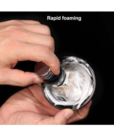 Fyearfly Bart Razor Foam Shell & Shaving Brush for Men - 8.8x4cm Premium Shaving Kit - Buy Online on SooperMarket.com