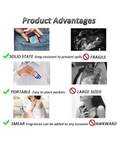 4PCS Solid Balm Sets Solid Perfume Portable Pocket Balm Perfume Perfect for Travel Use Natural Fragrance Parfum for Men and Women (Set A) - Buy Online on SooperMarket.com
