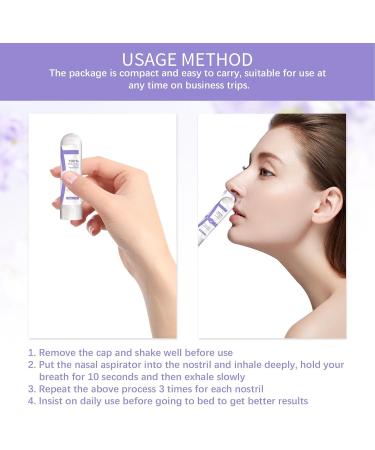 Buy Portable Nose Inhaler for Stress Relief & Improved Metabolism | International Shipping - Buy Online on SooperMarket.com