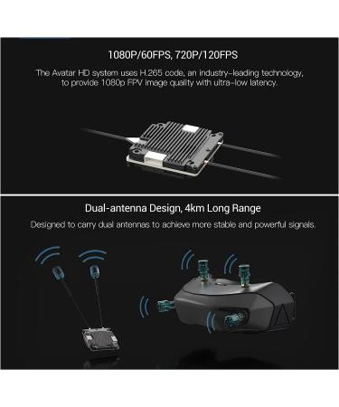 Walksnail Avatar HD Digital FPV System VTX (Nano) Kit - Silver - Buy Online on SooperMarket.com
