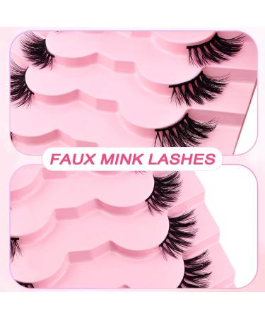 7 Pairs of Half Eyelashes Cat Eye 12 mm Short Cat's Eye Artificial Eyelashes Natural Look 1/2 Corner False Eyelashes Set 3/4 Corner Eyelashes Reusable Lightweight Makeup Eyelashes (1-33) 7P-HF-1-33 - Buy Online on SooperMarket.com