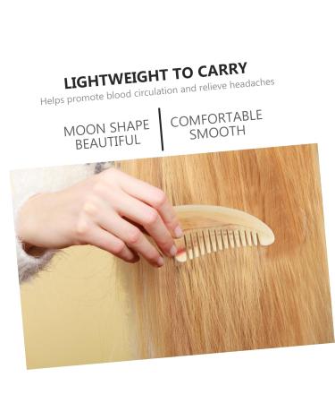 Beavorty Yang Jiao Gua Sha Hair Styling Comb - Meridian Kamm Haarmassager for Exquisite Scalp & Hair Therapy - Buy Online on SooperMarket.com
