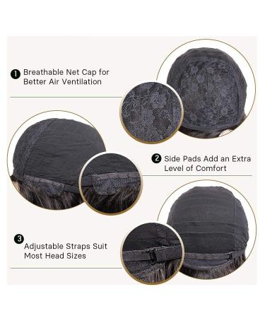 Short Ombre Kinky Curly Wig for Black Women - Glueless Human Hair Wig with Bangs - Buy Online on SooperMarket.com