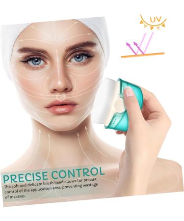 Vaguelly Sunscreen Brush Sunscreen for Face Sunblock Brushes Foundation Applicator Powder Foundation Brush Powder Puff Loose Powder Brush Face Brush Blush Brush Sun Block Brush Fiber Wool - Buy Online on SooperMarket.com