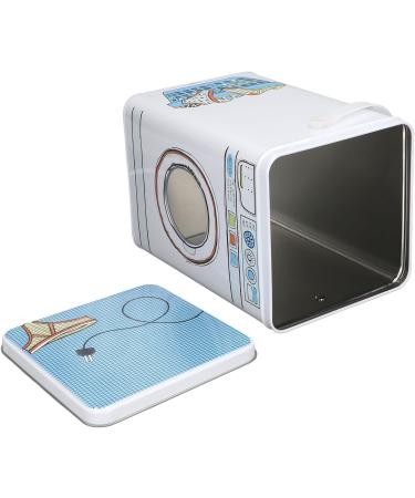 Jeanoko Laundry Detergent Container Washing Machine Modeling Washing Powder Container Large Capacity Glossy Rounded Corners for Storage - Buy Online on SooperMarket.com