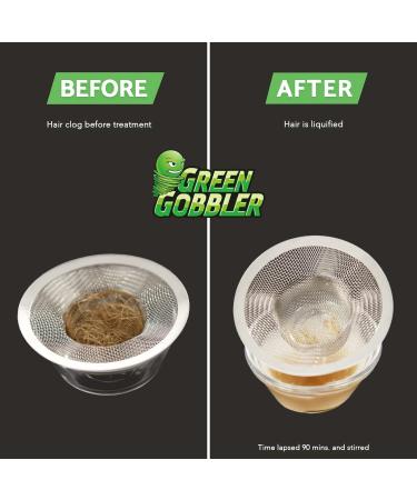 Green Gobbler - Drain Unblocker | Toilet Unblocker | Dissolve Hair & Organic Materials from Clogged Toilets Sinks and Drains | Drain Cleaner and Opener 128 oz - Buy Online on SooperMarket.com