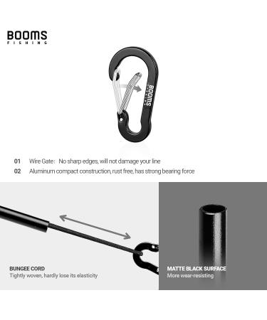 Booms Fishing SH1 Fly Fishing Tippet Spool Holder 2 Pack - Black (2pcs) - Buy Online on SooperMarket.com