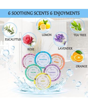 Oziva Nighttime Shower Steamers - Aromatherapy Shower Bombs for Stress Relief - Christmas Self Care Gifts - Stocking Stuffers for Women and Men - Buy Online on SooperMarket.com
