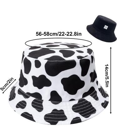 Reversible Smiley Face Bucket Hat for Women - Beach Vacation Sun Cap - Buy Online on SooperMarket.com