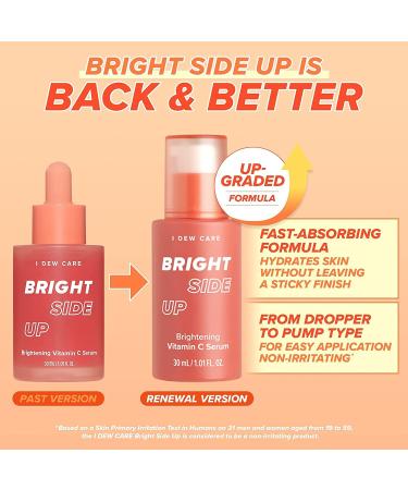 I Dew Care Bright Side Up Serum - Vitamin C & Niacinamide Brightening & Hydrating | Lightweight 1.01 Fl Oz - Buy Online on SooperMarket.com