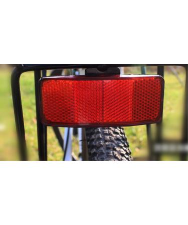 Cunluna Bicycle Safety Warning Reflector Disc for Rear Rack Frame | International Shipping Available - Buy Online on SooperMarket.com