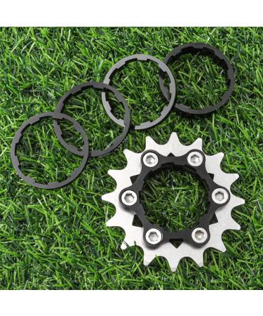 Black 16T Bibike Single Speed Conversion Kit with Cassette Spacers - Buy Online on SooperMarket.com